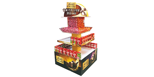 澳澌汀淺談環(huán)保紙貨架的特點